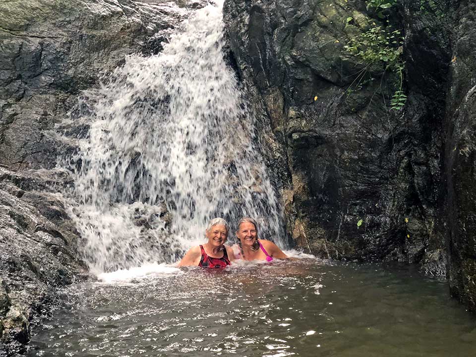 Colomitas waterfall