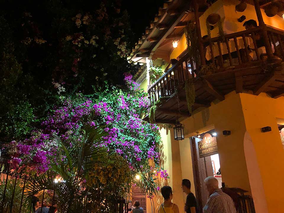 Trinidad, Cuba at night