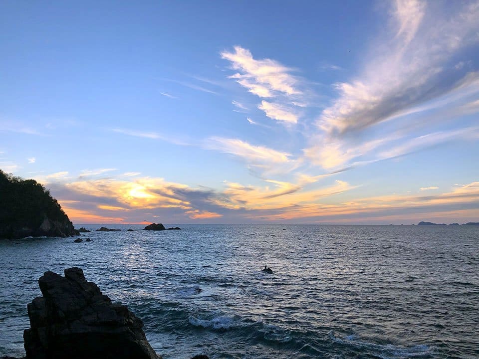 sunset-playa-lacruz-Barra