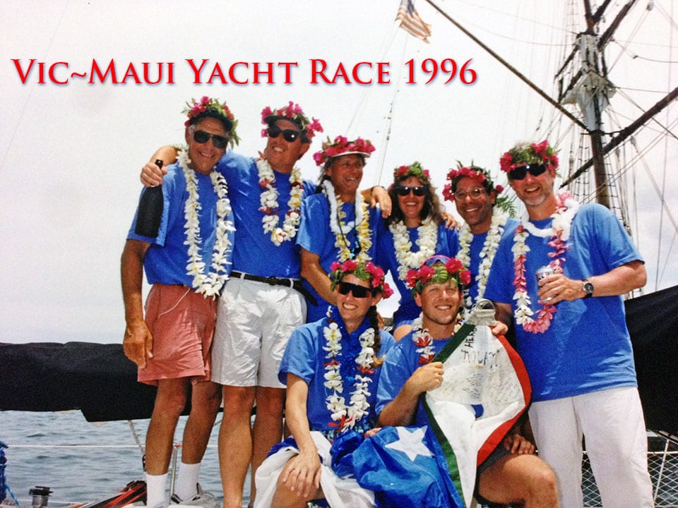 Due West Vic-Maui Yacht Race Crew 1996
